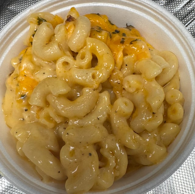 Baked Macaroni and Cheese.