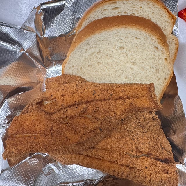 Flounder Sandwich.