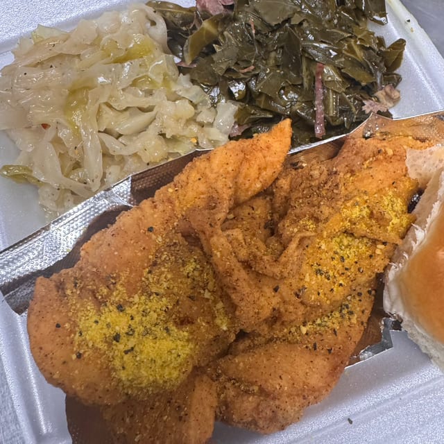 Fried Chicken Tenders Combo.