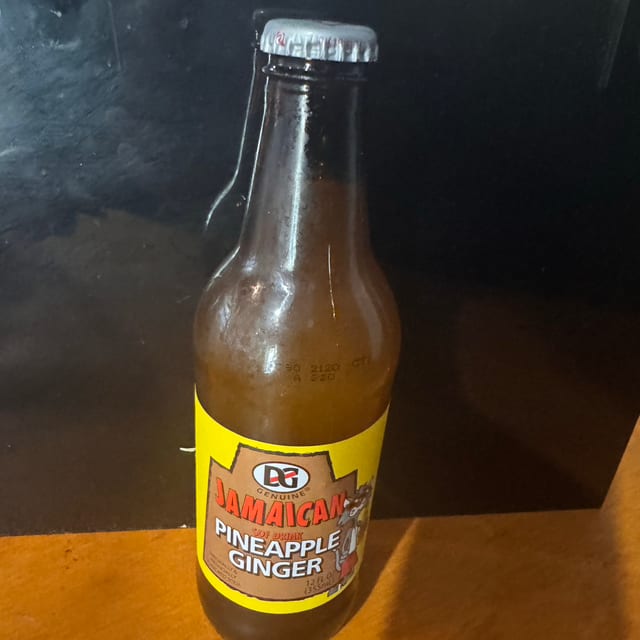 Pineapple Ginger Beer.