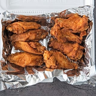 Fried Party Wings Entree (8)